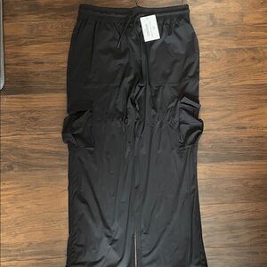 Black Repetition Joggers NWT ZYIA